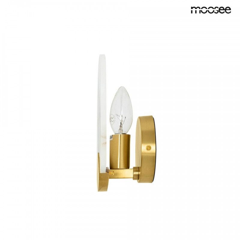 MOOSEE lampa ścienna LUXIO złota