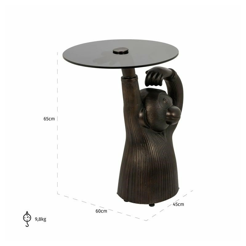 RICHMOND stolik APE brązowy