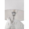 Lampa podłogowa KOŃ HORSE STAND M biała  - włókno szklane