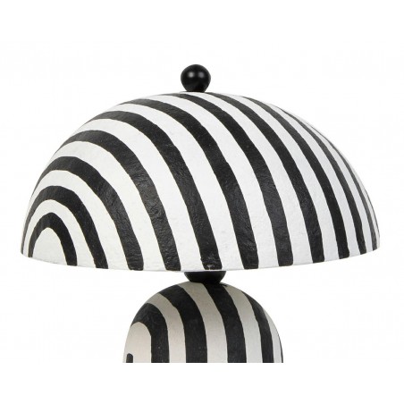 KARE lampa stołowa STRISCE 48 cm          biało-czarna