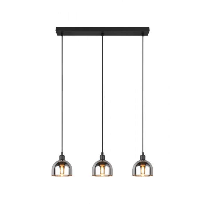 RL Lampa wisząca nowoczesna MOLLY czarny