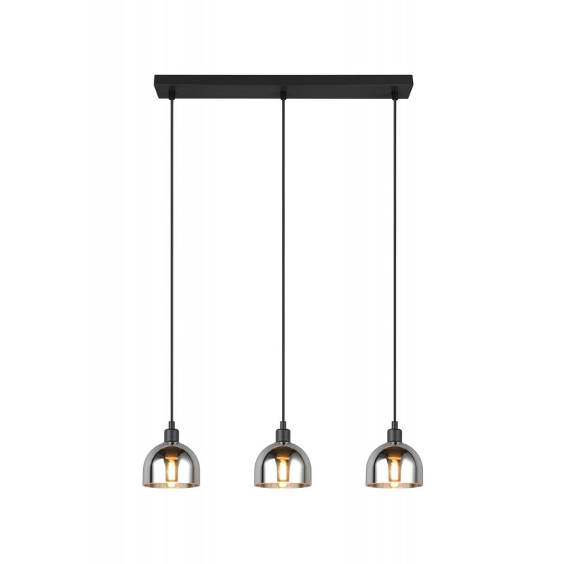 RL Lampa wisząca nowoczesna MOLLY czarny