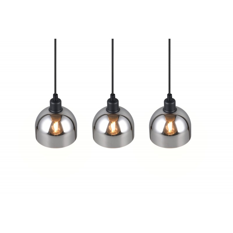 RL Lampa wisząca nowoczesna MOLLY czarny