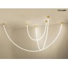 MOOSEE lampa wisząca LASSO 800 złota
