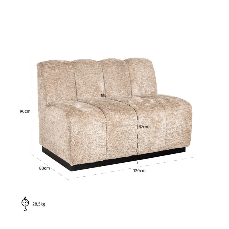 RICHMOND sofa HILLPARK 2 beżowa