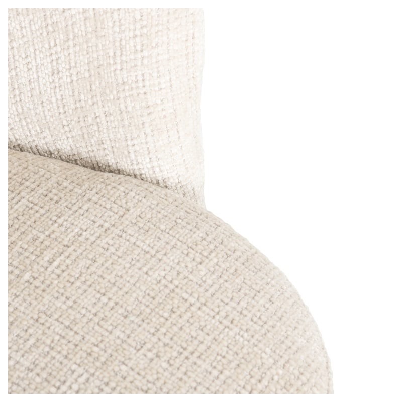 RICHMOND krzesło obrotowe ZENDAYA beżowe