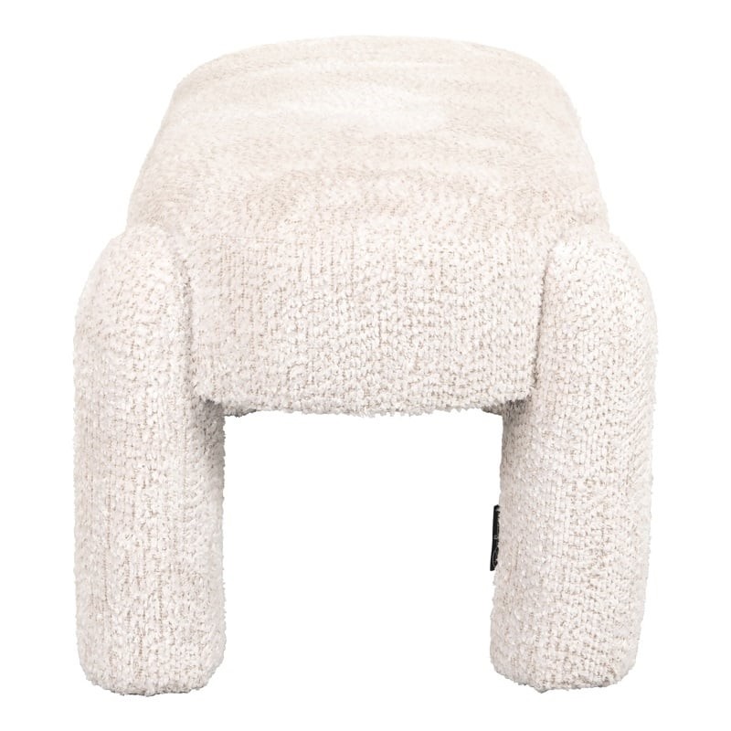 RICHMOND pufa HOLLY LONG jasnobeżowa