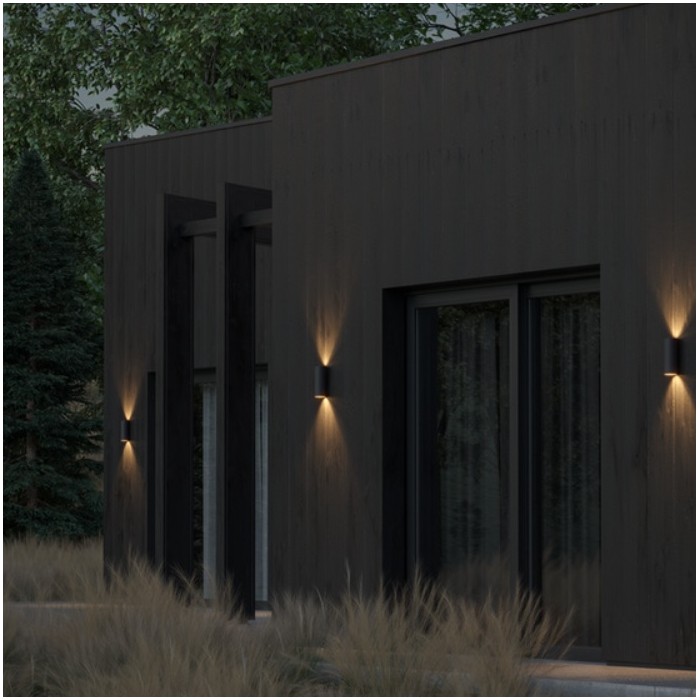 Aqform VIP round up&down LED 230V exterior kinkiet