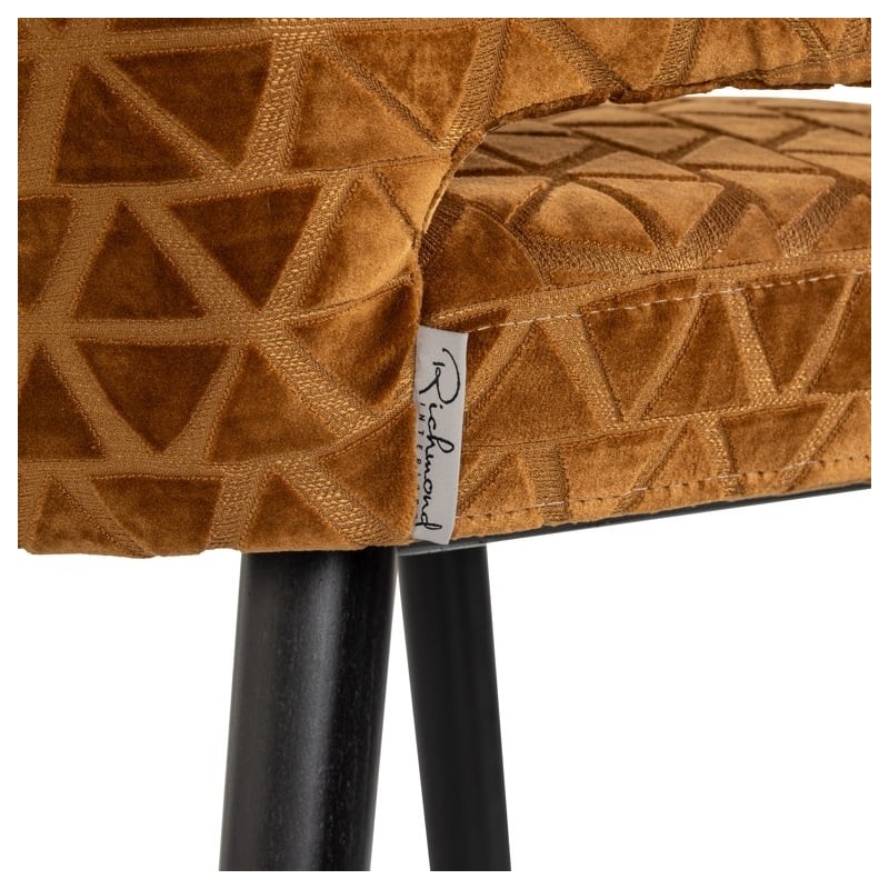 RICHMOND krzesło barowe INDIGO GOLD