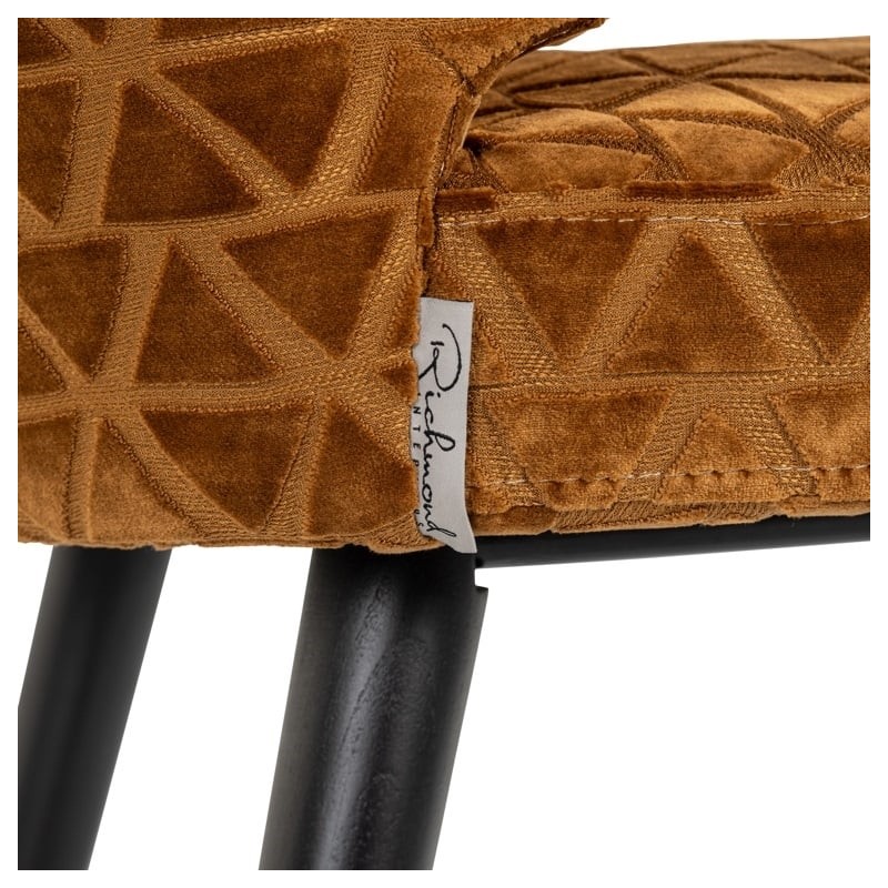 RICHMOND krzesło INDIGO GOLD