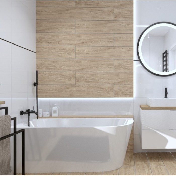 Lavita Caldera Wanna Przyścienna 170x80...