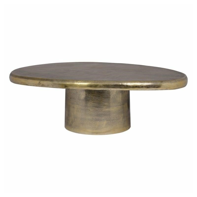 RICHMOND stolik kawowy PULITZER           szczotkowane złoto