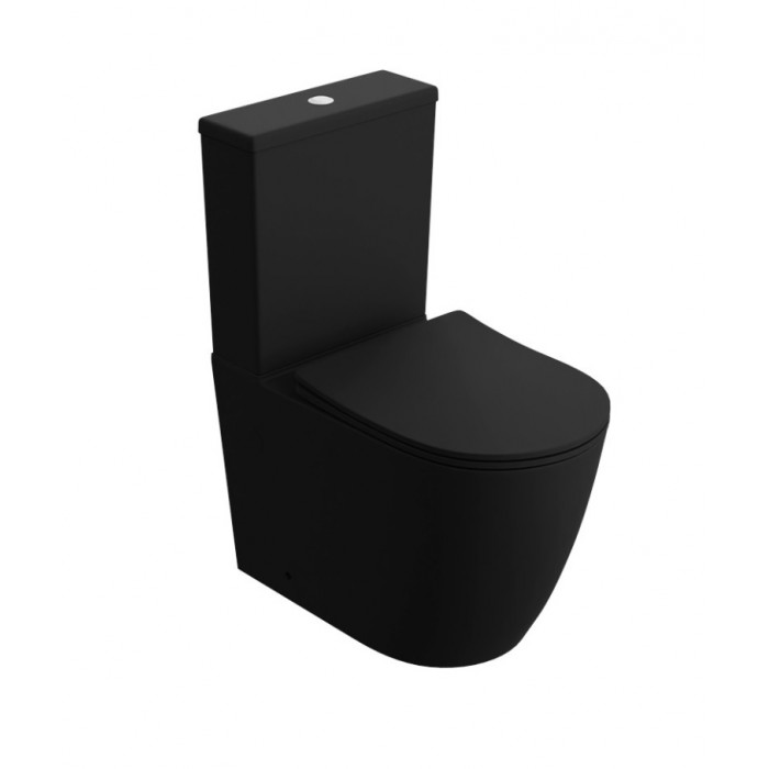 Lavita Nautilius Black WC Kompakt czarny z...