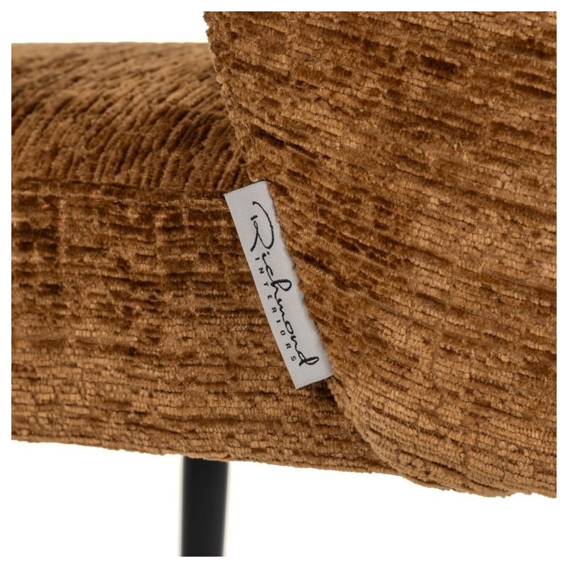 RICHMOND krzesło FALLON brązowe