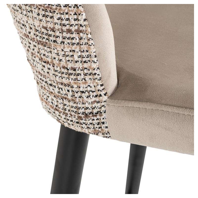 RICHMOND krzesło barowe TABITHA I beżowe