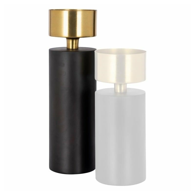 RICHMOND świecznik TESS L czarno-złoty