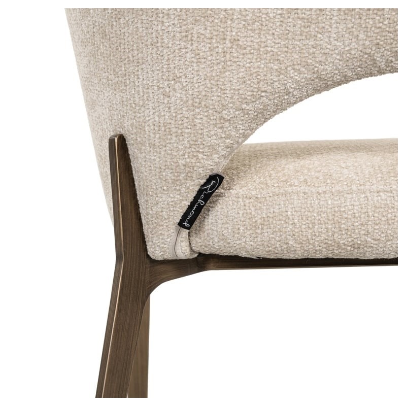 RICHMOND krzesło KENZI beżowe