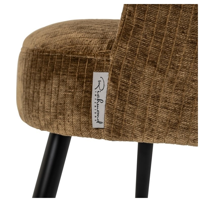 RICHMOND krzesło MORTON brązowe