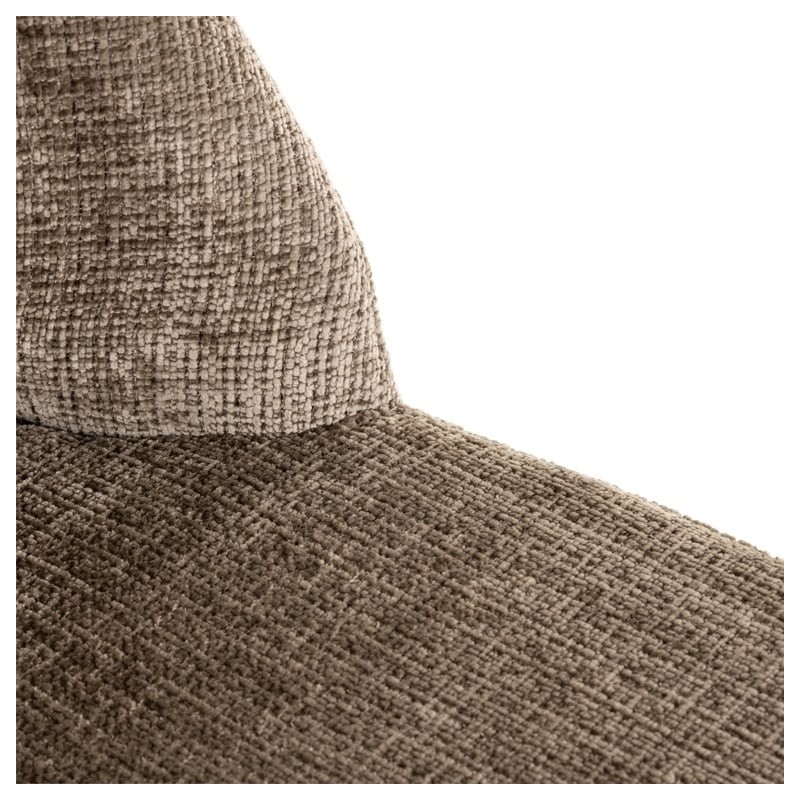 RICHMOND krzesło CECILIA brązowe -        trudnopalne