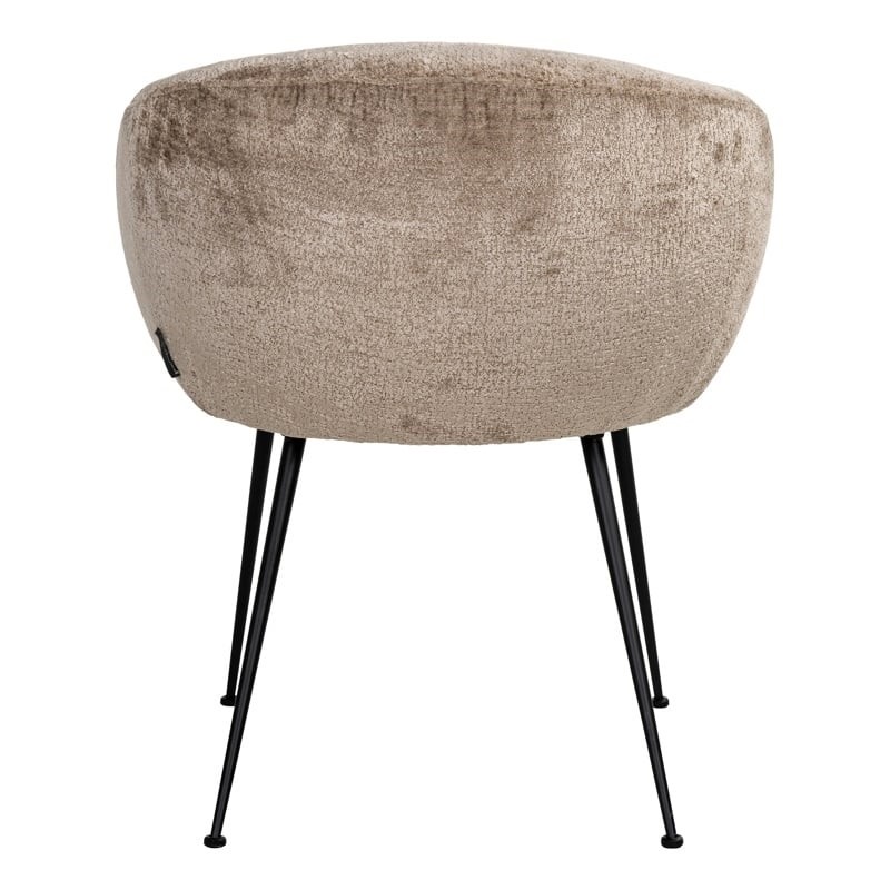 RICHMOND krzesło RUBY brązowe