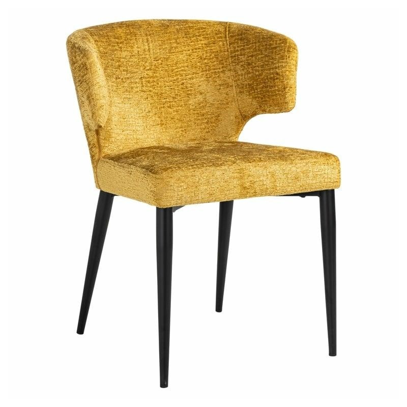 RICHMOND krzesło TAYLOR żółte