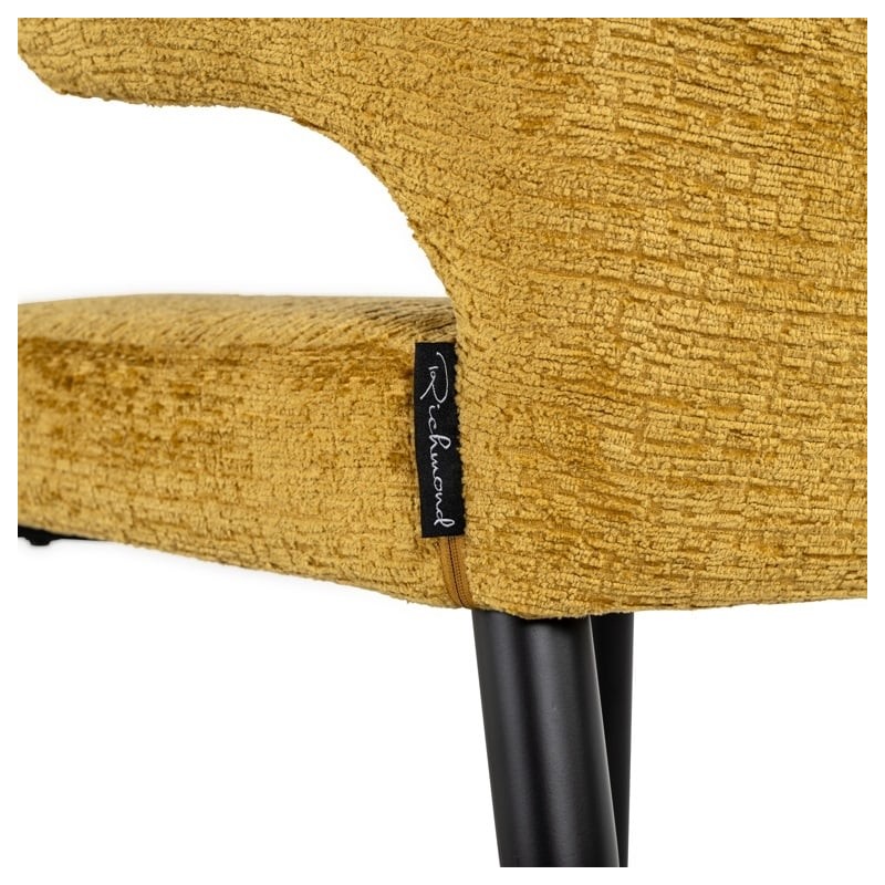 RICHMOND krzesło TAYLOR żółte