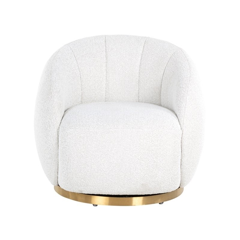 RICHMOND fotel obrotowy JAGO biały