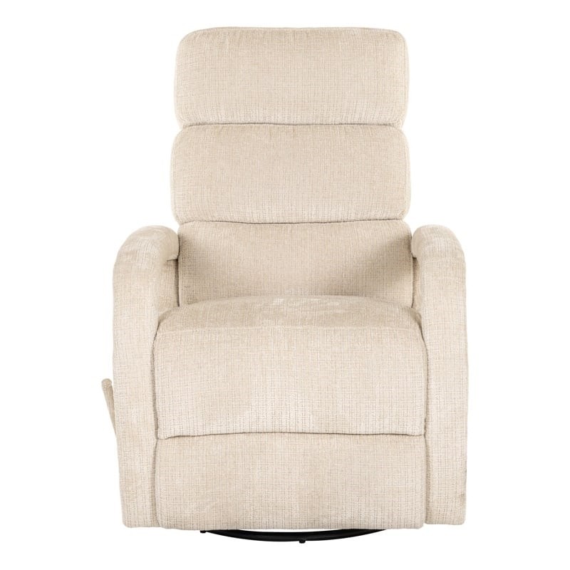 RICHMOND fotel obrotowy DENVI jasny beż