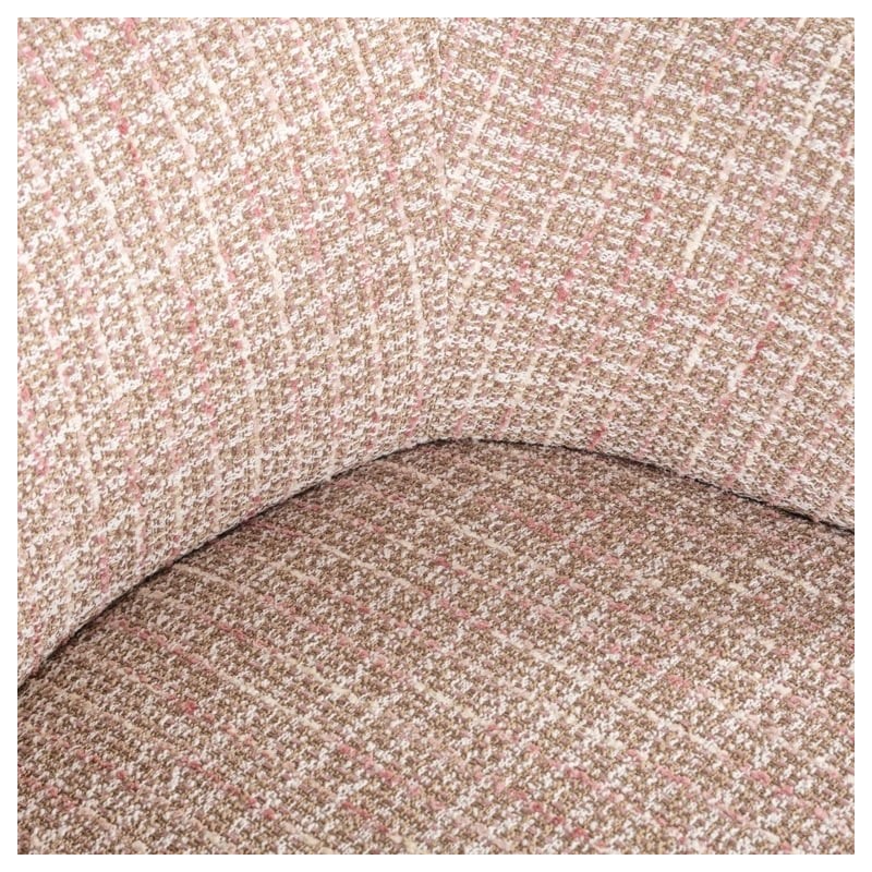 RICHMOND fotel VENUS różowy