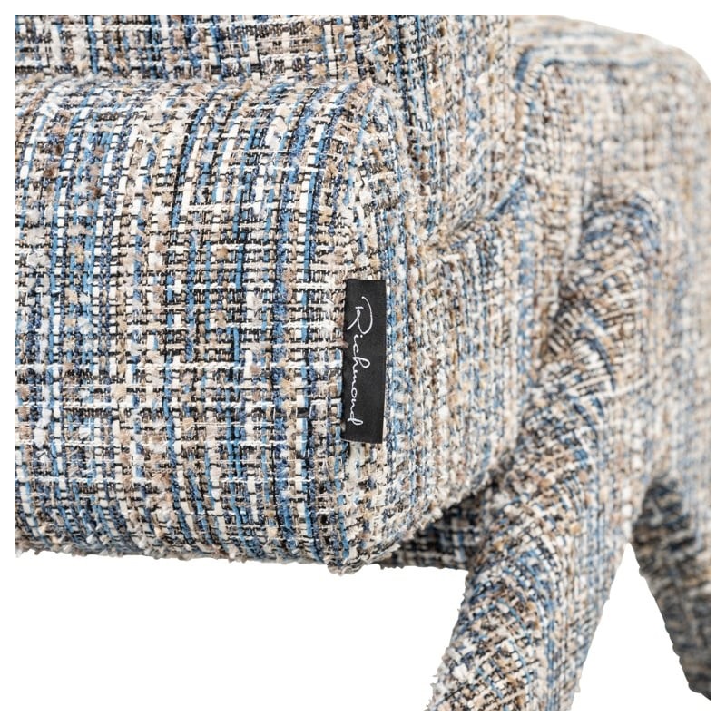 RICHMOND fotel LEXI niebieski