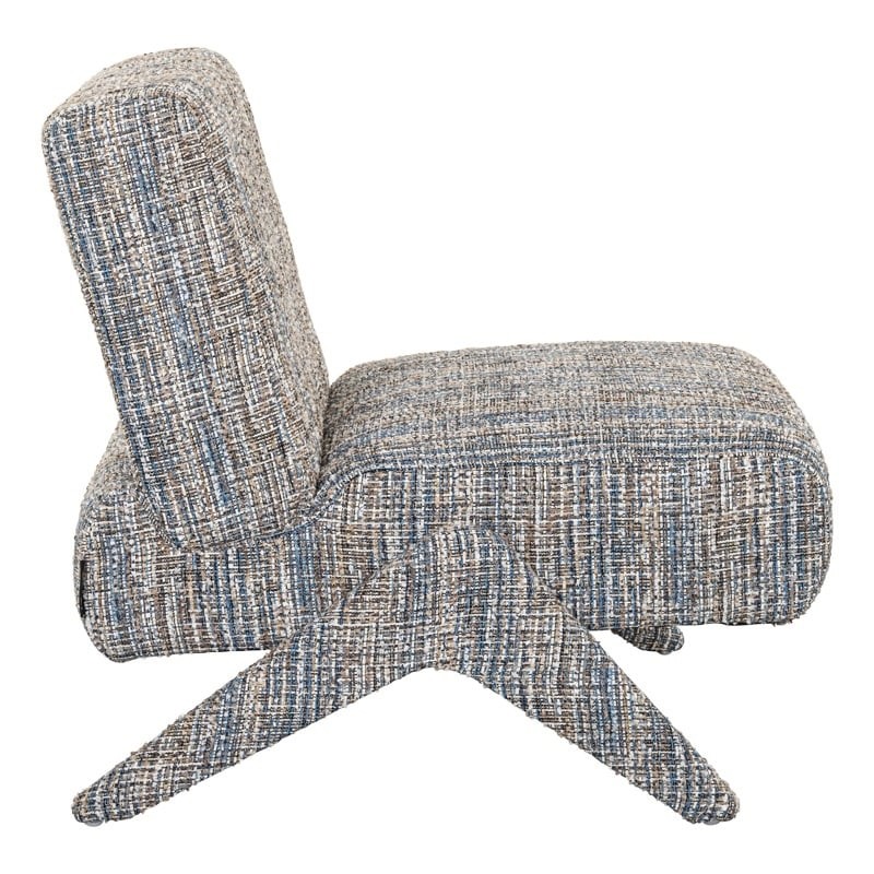 RICHMOND fotel LEXI niebieski