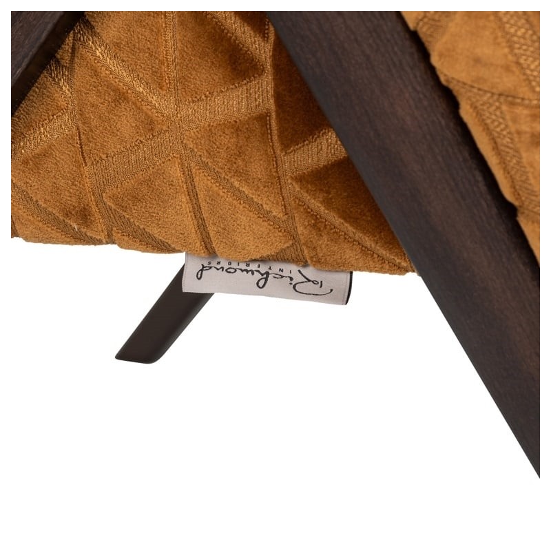 RICHMOND fotel MIA pomarańczowy