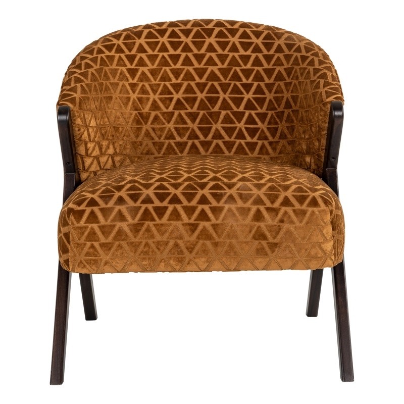 RICHMOND fotel MIA pomarańczowy