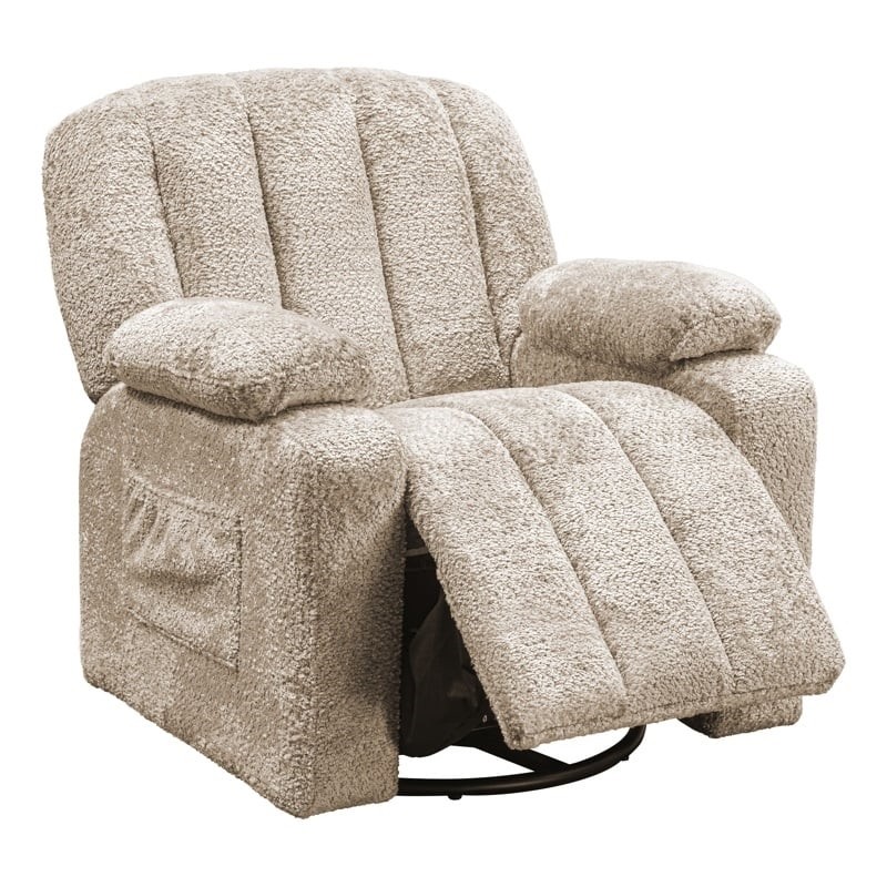 RICHMOND fotel dziecięcy MICKEY beżowy    - funkcja obrotowa