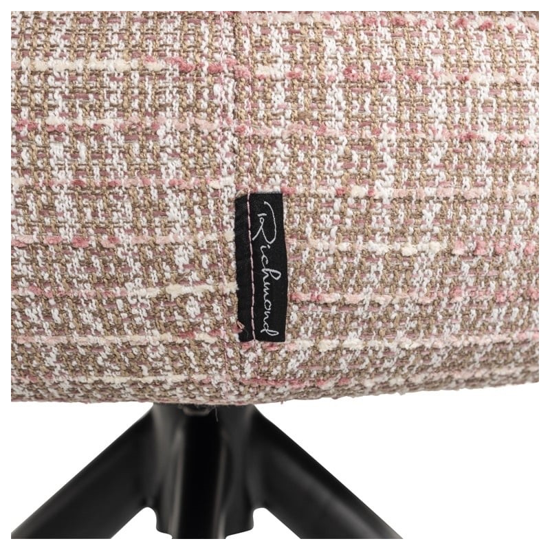 RICHMOND krzesło obrotowe KAYLA różowe