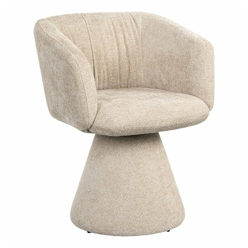 RICHMOND krzesło obrotowe MADELINE        beżowe