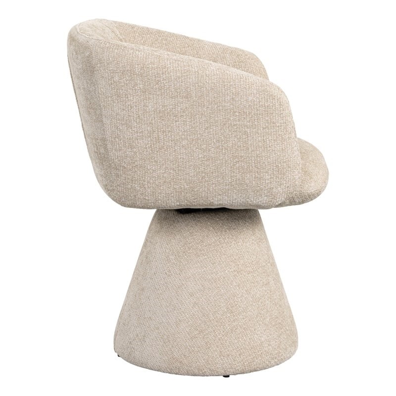 RICHMOND krzesło obrotowe MADELINE        beżowe