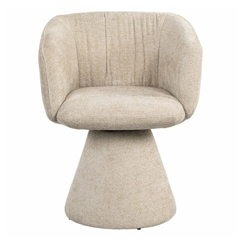 RICHMOND krzesło obrotowe MADELINE        beżowe