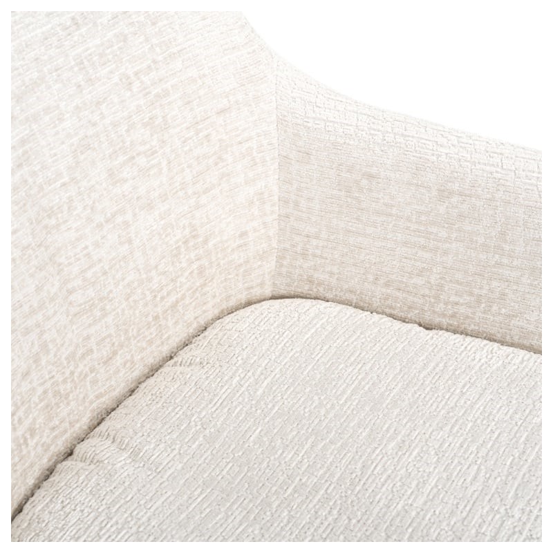 RICHMOND krzesło obrotowe LISONNE białe