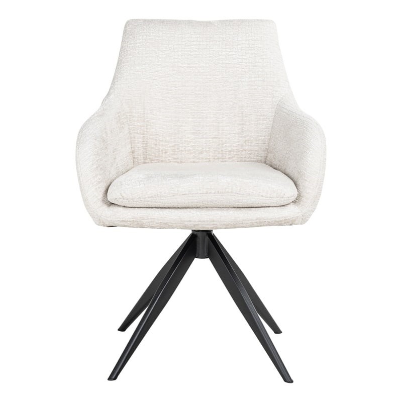 RICHMOND krzesło obrotowe LISONNE białe