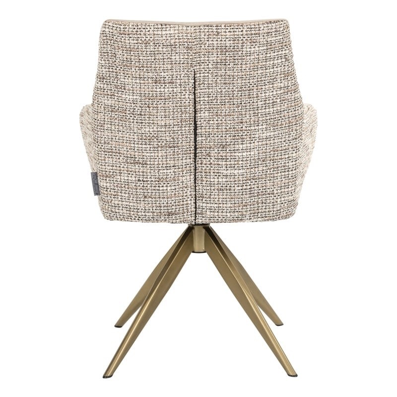 RICHMOND krzesło obrotowe LISONNE beżowe