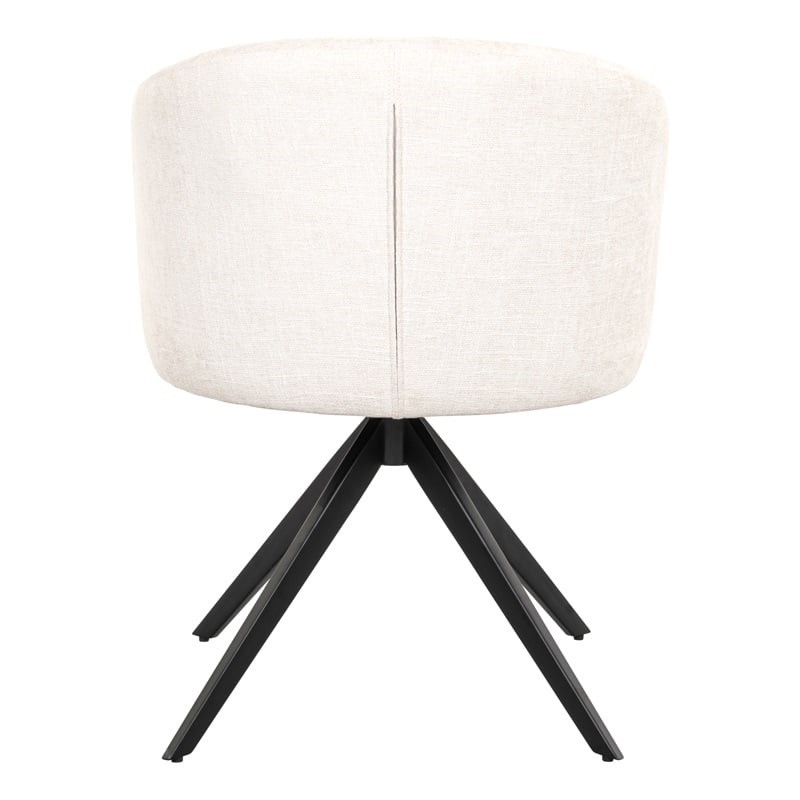 RICHMOND krzesło obrotowe OLIVIA ecru