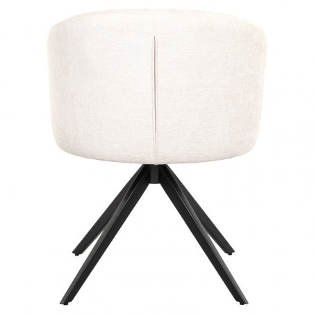 RICHMOND krzesło obrotowe OLIVIA ecru