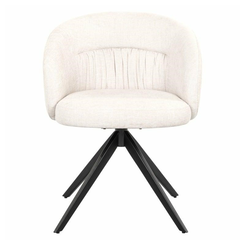 RICHMOND krzesło obrotowe OLIVIA ecru