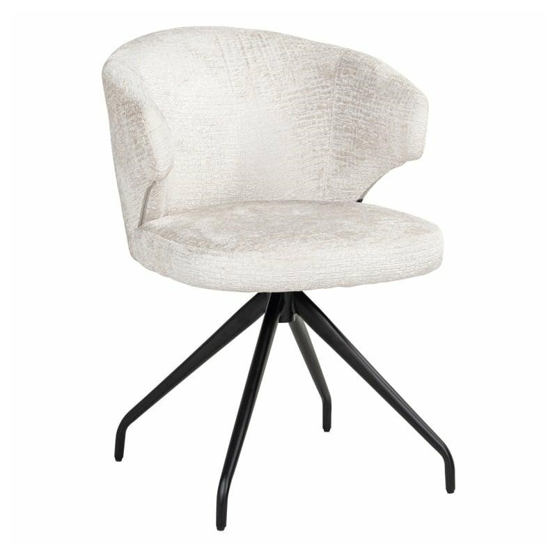 RICHMOND krzesło obrotowe MILLY CREAM