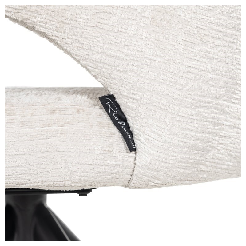 RICHMOND krzesło obrotowe MILLY CREAM