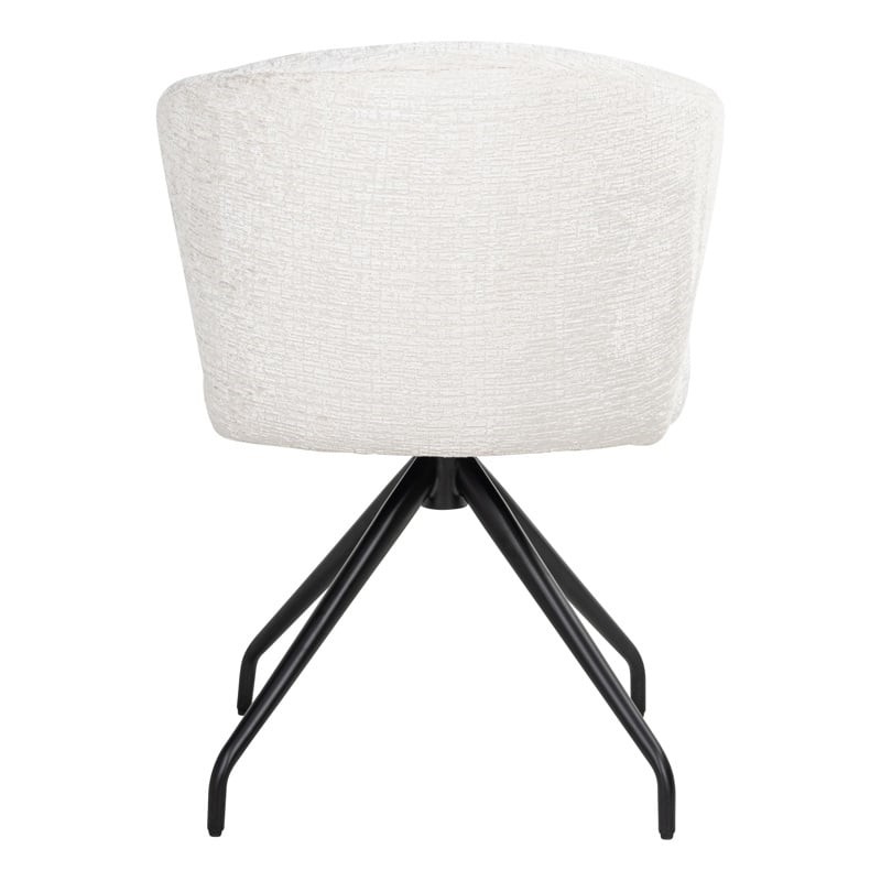 RICHMOND krzesło obrotowe MILLY CREAM