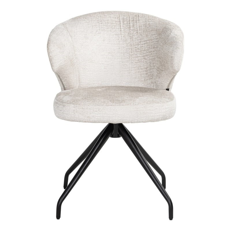 RICHMOND krzesło obrotowe MILLY CREAM