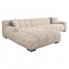 RICHMOND sofa narożna HAZEL beżowa