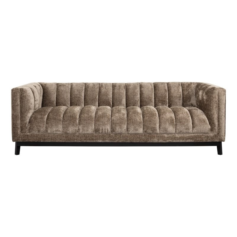 RICHMOND sofa BEAUDY brązowa -            trudnopalna